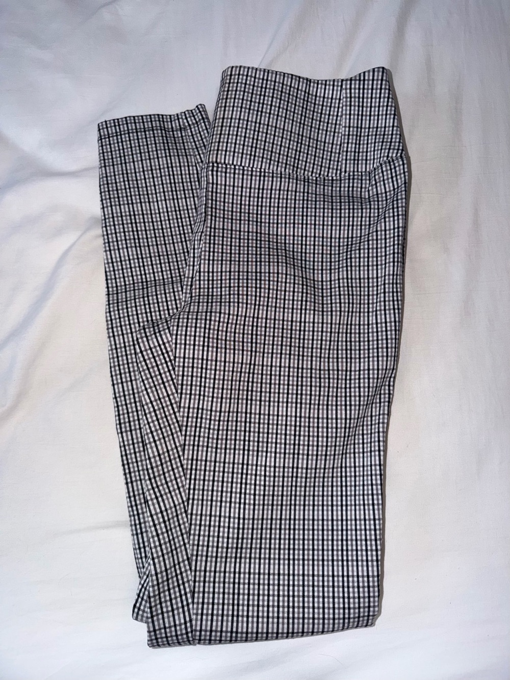 Worthington Black & White Micro-Check Dress Pants